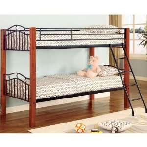   Furniture Hasket Twin over Twin Bunk Bed 2248 Furniture & Decor