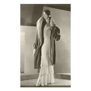 Twenties Mannequin in Evening Wear Premium Giclee Poster Print, 24x32 