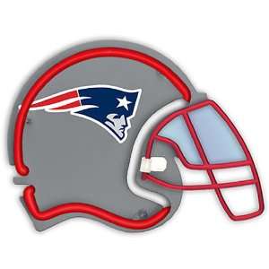  NFL New England Patriots Neon Football Helmet Sports 