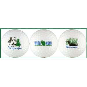  Wisconsin Variety Golf Balls