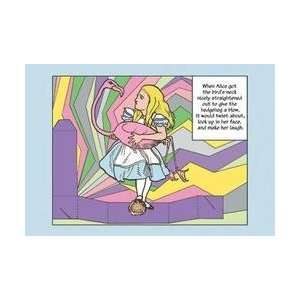  Alice in Wonderland Alice and the Bird 12x18 Giclee on 