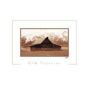 Old Frontier by John Jones. Size 20 inches width by 16 inches height 