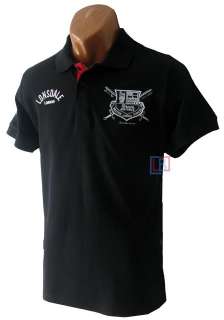   London EXCLUSIVE Supporting the ARMED FORCES Black Polo T Shirt  