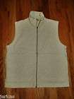 RACCON TAIL FRONT TIE VINTAGE VEST WOMENS SIZE SMALL  