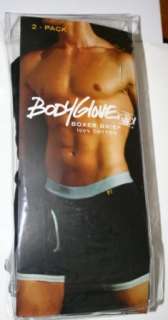  Body Glove Boxer Brief 2 Pack Size M 32 34 Black/Navy 