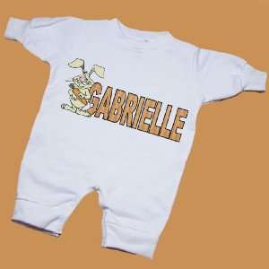  Carrot Name Personalized Fleece Romper Baby