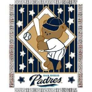  San Diego Padres Major League Baseball Woven Jacquard Baby 