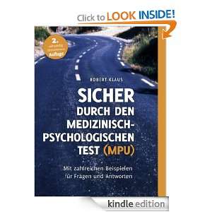 Sicher durch den Medizinisch Psychologischen Test (MPU) Mit 