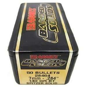    Barnes Bullets 7mm .284 140gr B SPIT BT /50 