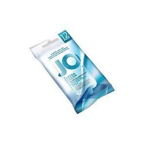 System JO Extra Clean Daily Formula Anti Bacterial Wipes, Unscented 12 
