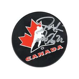  Jordin Tootoo Autographed Team Canada Puck Sports 