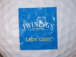 TWININGS OF LONDON LADY GREY TEA LOGO GOLF BALL  