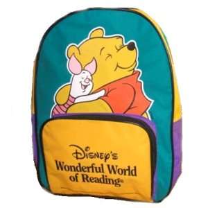   the Pooh & Piglet Backpack ~ Wonderful World Of Reading Toys & Games