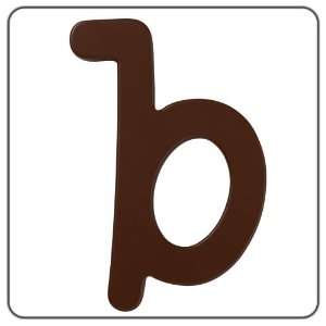  Preppy Solid Letter B