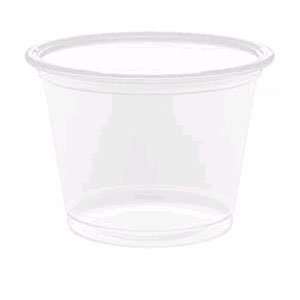  Dart 100PC 1 oz. Plastic Souffle / Portion Cup 125 / Pack 