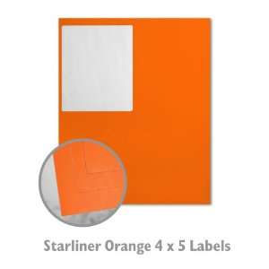  Starliner Orange Label Sheet   100/Box