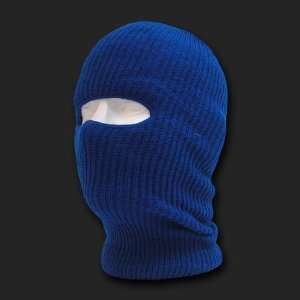  Royal Blue Single Hole Knit Ski Mask / Tactical Mask 