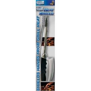 Grill Daddy GQ53012WB Heat Shield Stainless Steel Tongs