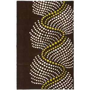   Soho Soh727a Brown / Beige 6 X 6 Square Area Rug