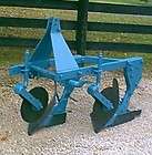 Used 2 14 Ford 101 Turning Plow with Coulters, 3 Point,