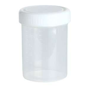 Karter Scientific 209N2 Specimen Cup Container, 150ml Vol, No Leak, PP 