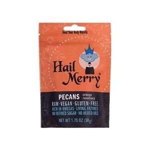 Hail Merry Snacks Pecans, Orange Rosemary, Raw 1.75 oz. (Pack of 16 