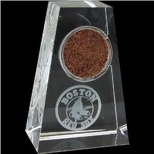 Tapered Crystal with Red Sox Logo and Game Used Dirt from 