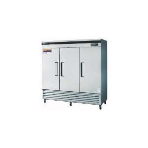  Turbo Air TSF 72SD   Reach In Freezer w/ 3 Solid Door, All 