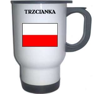  Poland   TRZCIANKA White Stainless Steel Mug Everything 