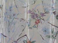 Laura Ashley Silk Scarf Pastel Colors Garden Journal  