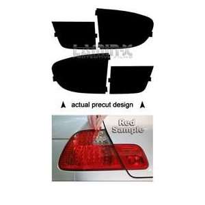 BMW X5 2007 2008 2009 2010 Tail Light Vinyl Film Covers ( RED ) by 