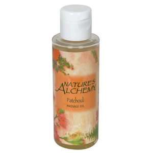  Natures Alchemy Massage Oil, Patchouli, 4 fl oz (118 ml 