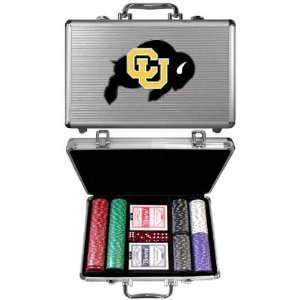  Colorado Buffaloes 200 Piece Poker Game Set Sports 