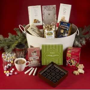 Deluxe All Natural Holiday Gift Basket  Grocery & Gourmet 