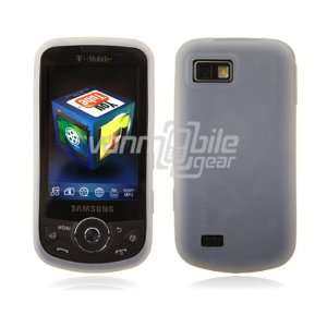 VMG Clear Frosted Milky White Premium Soft Silicone Rubber Skin Case 
