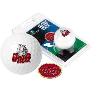  Minnesota Duluth Bulldogs Logo Golf Ball and Ball Marker 
