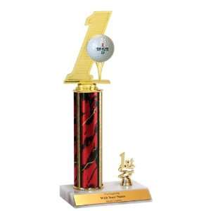  Hole in One Trophies w/Place Trim