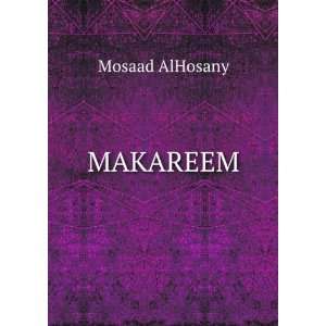  MAKAREEM Mosaad AlHosany Books