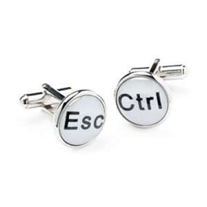  Computer Esc & Ctrl Keys Cufflinks Jewelry