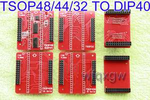 TSOP48 TSOP40 TSOP44 TSOP32 to DIP40 Adapter socket kit  