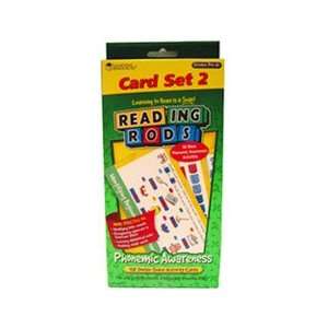 Reading Rods Phonemic Awareness 48 Double Sided Activity Cards Set 2 