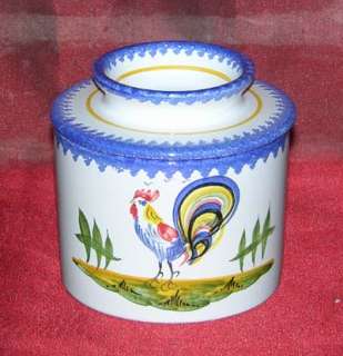 This auction is for a Brand new Butter Crock from the Coq ( Rooster 