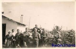RARE GROSSDEUTSCHLAND Division Men w/ Marked SdKfz.251 