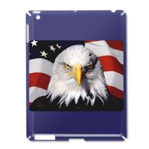  iPad 2 Case Royal Blue of Eagle on American Flag 