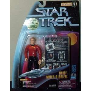   Trek Chief Miles OBrien with Tribbles Action Figure Toys & Games