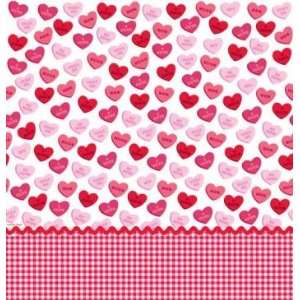   Sweet Greetings Banquet Plastic Tablecloth 54 x 108