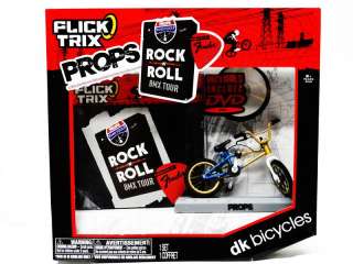 FLICK TRIX PROPS ROCK N ROLL BMX TOUR DK BICYCLES  