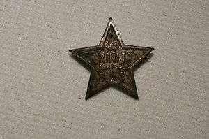 Trinity SS Star Badge, Old  