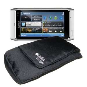  Velcro Pocket Design Water Resistant Case For Nokia N8, 6303i, 2720 
