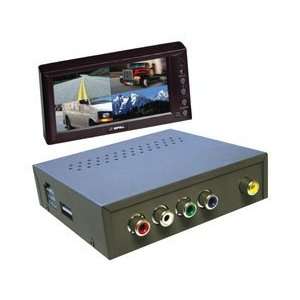   Channel Multi Vision Video Unit Connect Up To 4 Video Cameras Sports